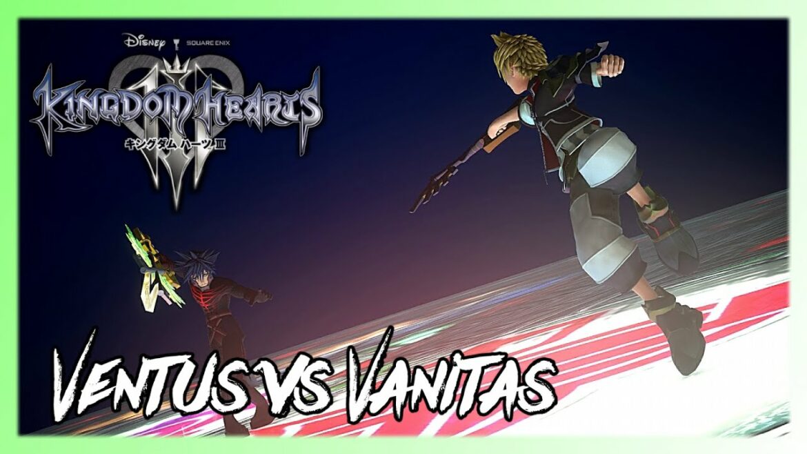 【KH3】キングダムハーツ3 ヴェントゥス vs ヴァニタス 【Mod】