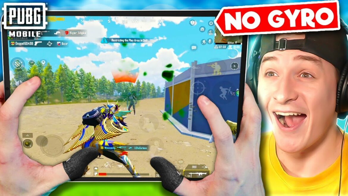 NO GYRO PUBG MOBILE HANDCAM 🔥 IPAD PRO 2022 M2
