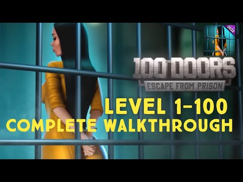 100 Doors Escape From Prison FULL Game Level 1 – 100 Walkthrough