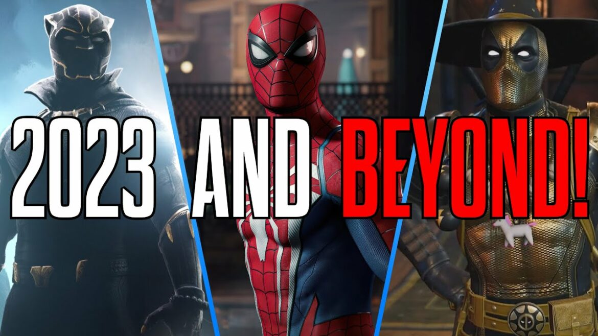 MARVEL GAMES MADNESS IN 2023 & BEYOND! Marvel's Spider-Man 2, Midnight Suns, Black Panther, & More!