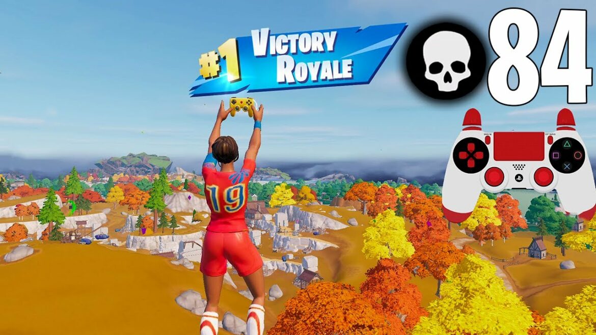 84 Elimination Solo Squads Gameplay “Zero Build” Wins (Fortnite Chapter 4)