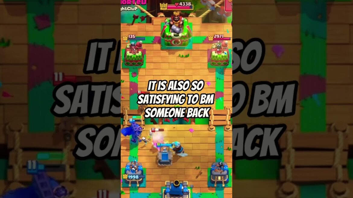 Why You Should BM in Clash Royale 😂☠️