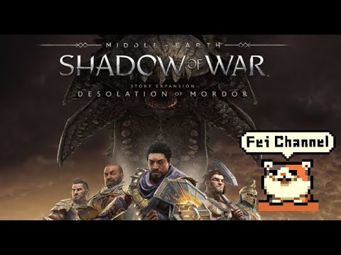 ♯21【PS4PRO】シャドウ・オブ・ウォー DLCモルドールの荒廃 実況【ロード・オブ・ザ・リングの世界でオークを率いて大戦争!】