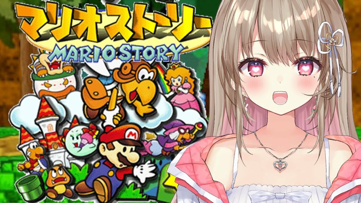 【完全初見】マリオストーリー初体験!!【綵てまり/Vtuber】#てまらいぶ