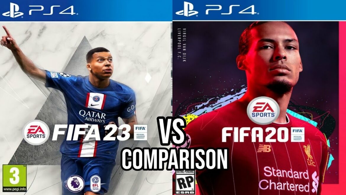 FIFA 23 Vs FIFA 20 PS4