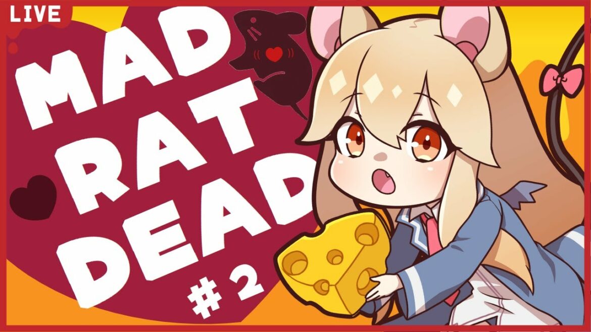 【 MAD RAT DEAD 】3面~ストーリーラストまで!ピンチもリズムとアクションで駆け抜ける!【 海色にわ / Vtuber 】