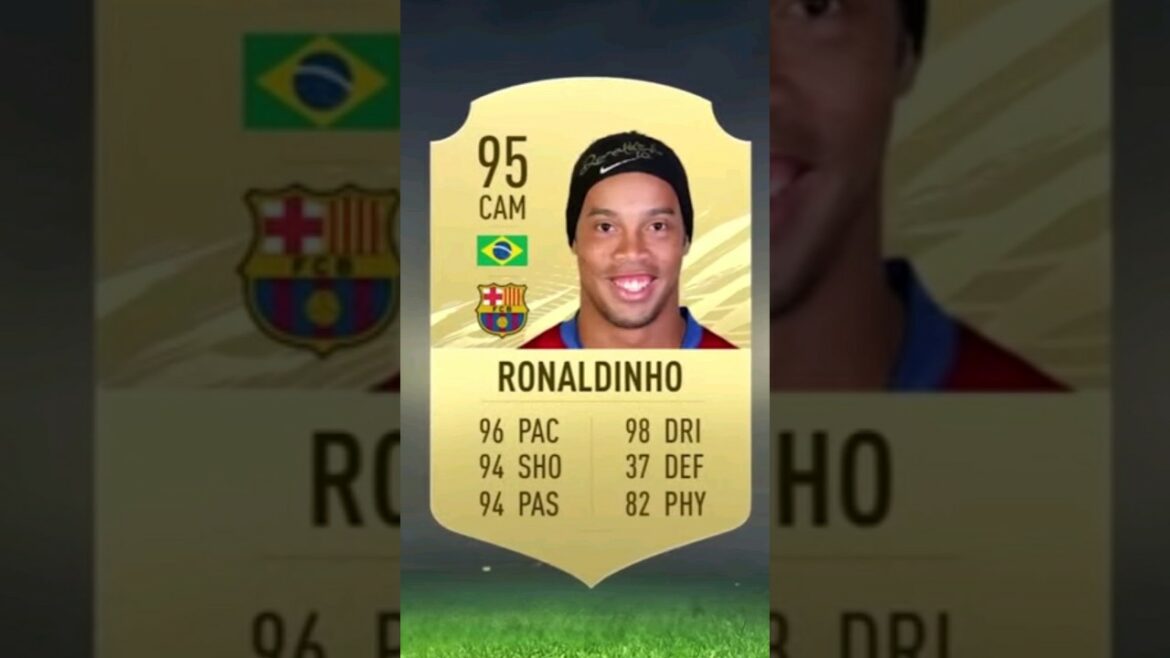 تطور رونالدينيو عبر التاريخ في لعبة فيفا ..✅️