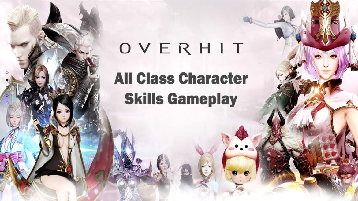 Overhit – All Class Character Skills Gameplay Show Unreal Engine 4