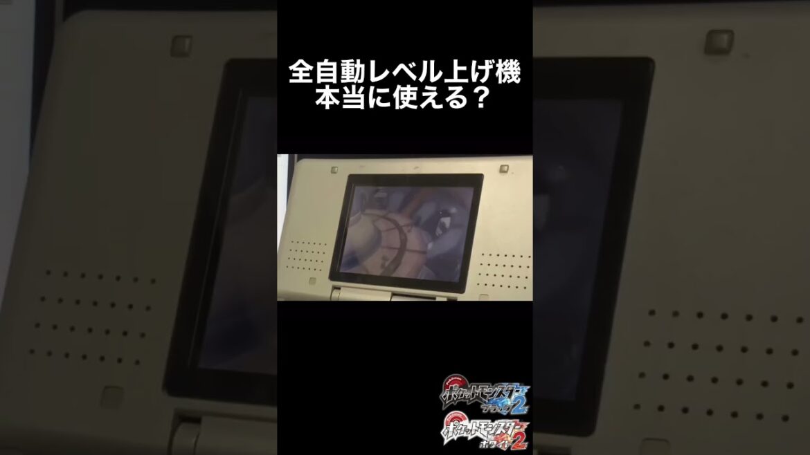 全自動レベル上げ機…【ポケモンBW2】#検証 #小ネタ