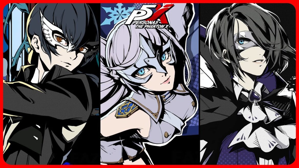 All New Characters All out Attacks – Persona 5: The Phantom X
