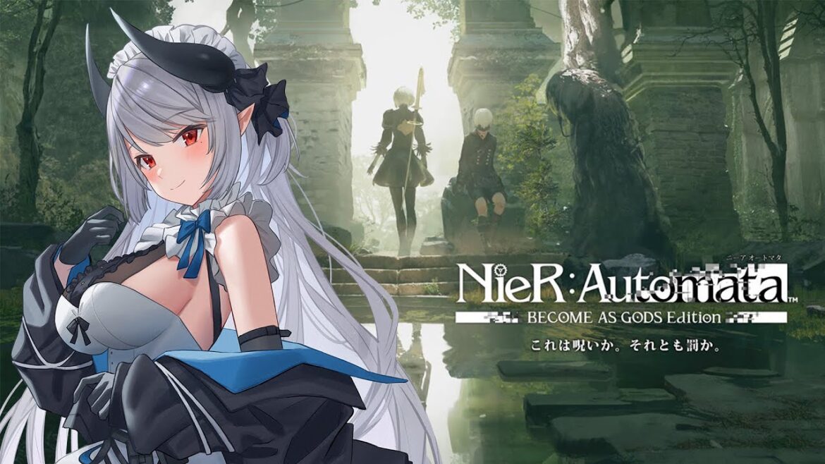 【実況】NieR:Automata 初見攻略1【 あくまメリル | エクプロ所属 】