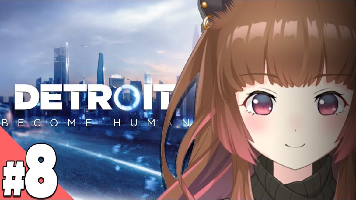 【Detroit: Become Human】#8 行けコナー!10万ボルトだ!!!【柚原いづみ / ななしいんく】