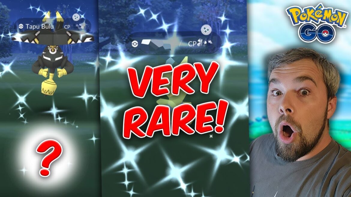 I found one of the Rarest ✨Shiny Pokémon✨ while hunting Shiny Tapu Bulu! (Pokémon GO)