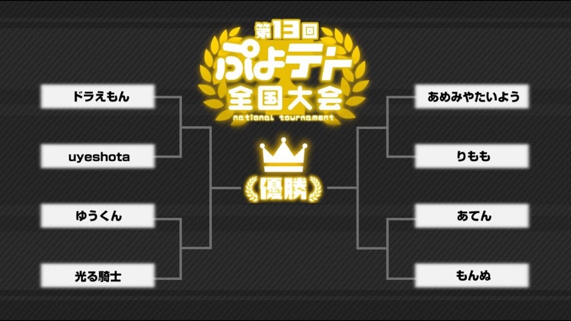 第13回ぷよテト全国大会決勝トーナメント【ぷよぷよテトリス2】【puyopuyotetris2】