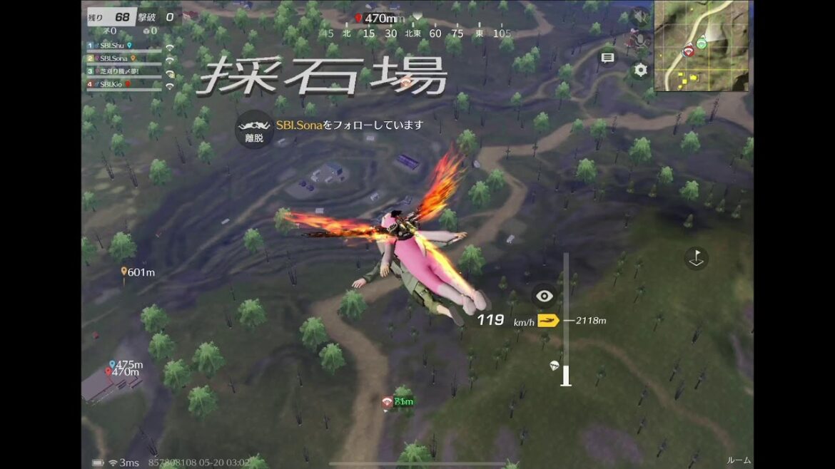 【荒野行動】深夜スク SBI玥下