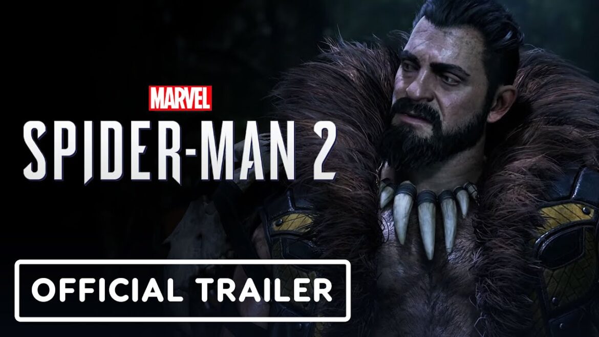 Marvel’s Spider Man 2 –  Official Kraven the Hunter Trailer (4K) | PlayStation Showcase 2023