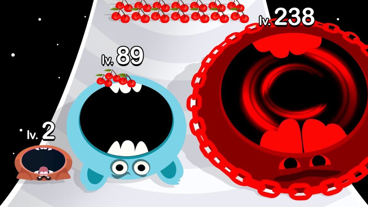 HOLEY ESCAPE: ASMR Gameplay! (Level Up Hole.io, Max Level)