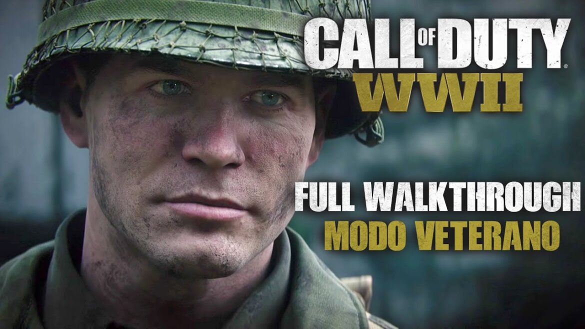 CALL OF DUTY: WW2 –  Playthrough Completo en Español – Máxima dificultad Veterano Gameplay PC 60fps