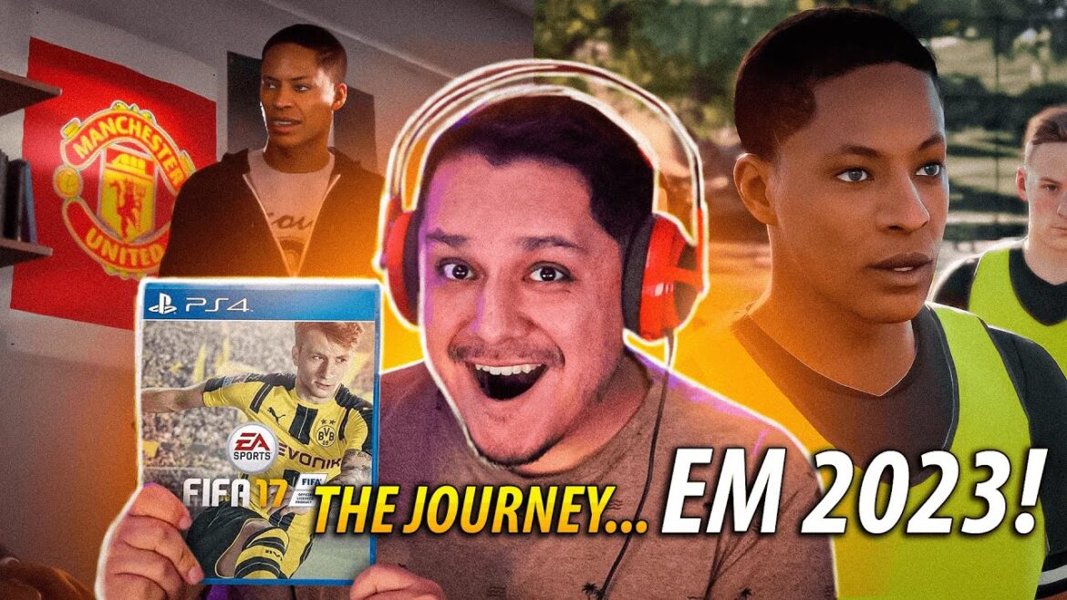 FIFA 17 THE JOURNEY em 2023! 😍🔥 NOSTÁLGIA PURA!