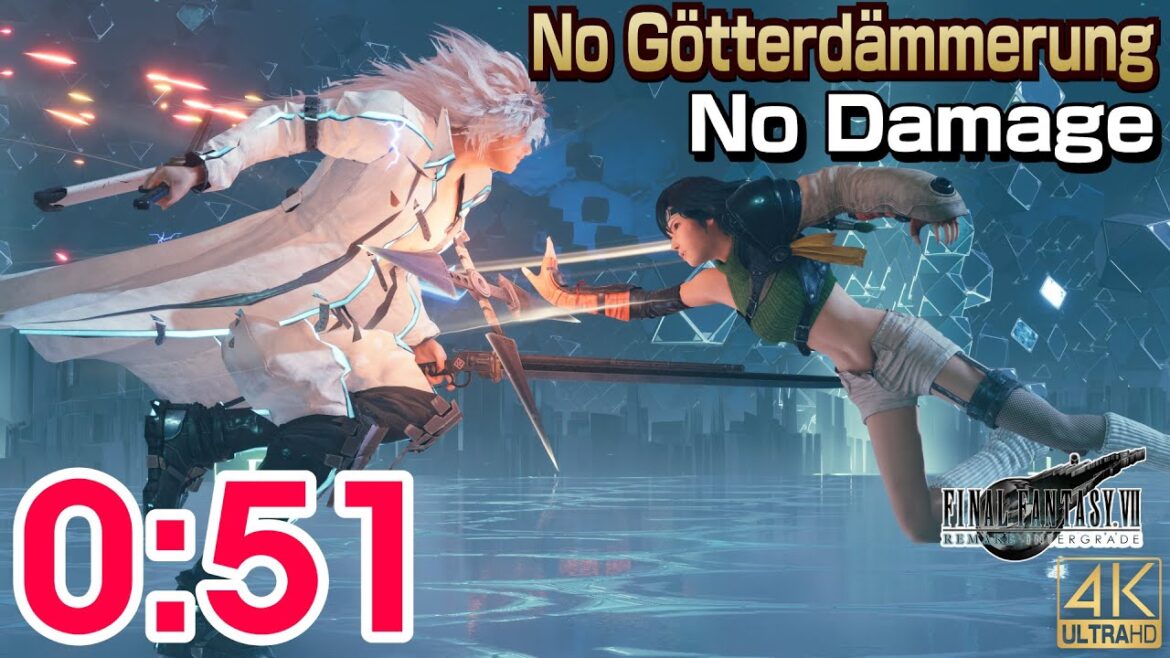 Final Fantasy VII Remake – Yuffie & Sonon vs. Weiss 0:51 (Hard/No Damage/No Götterdämmerung)