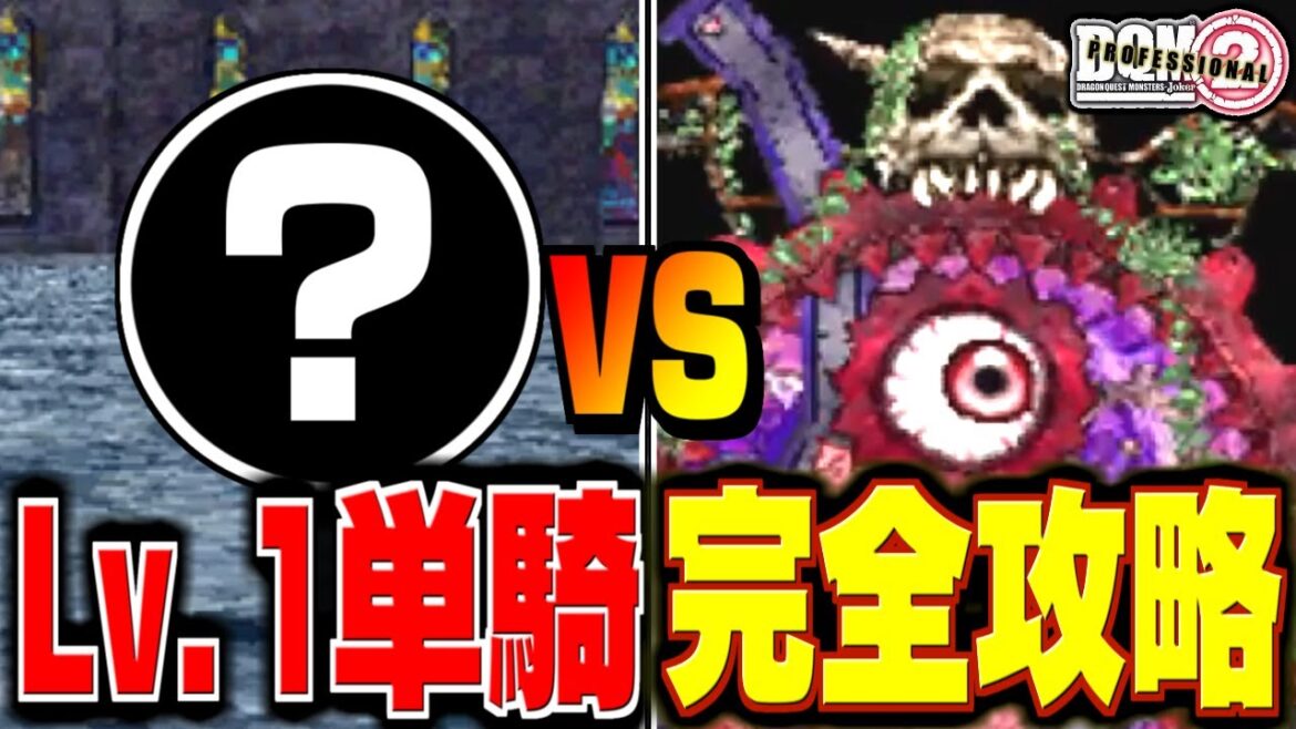 【ジョーカー2P縛りプレイ】レベル1単騎で真のチャンピオンになってみる。-Part19-【ドラクエモンスターズゆっくり実況】