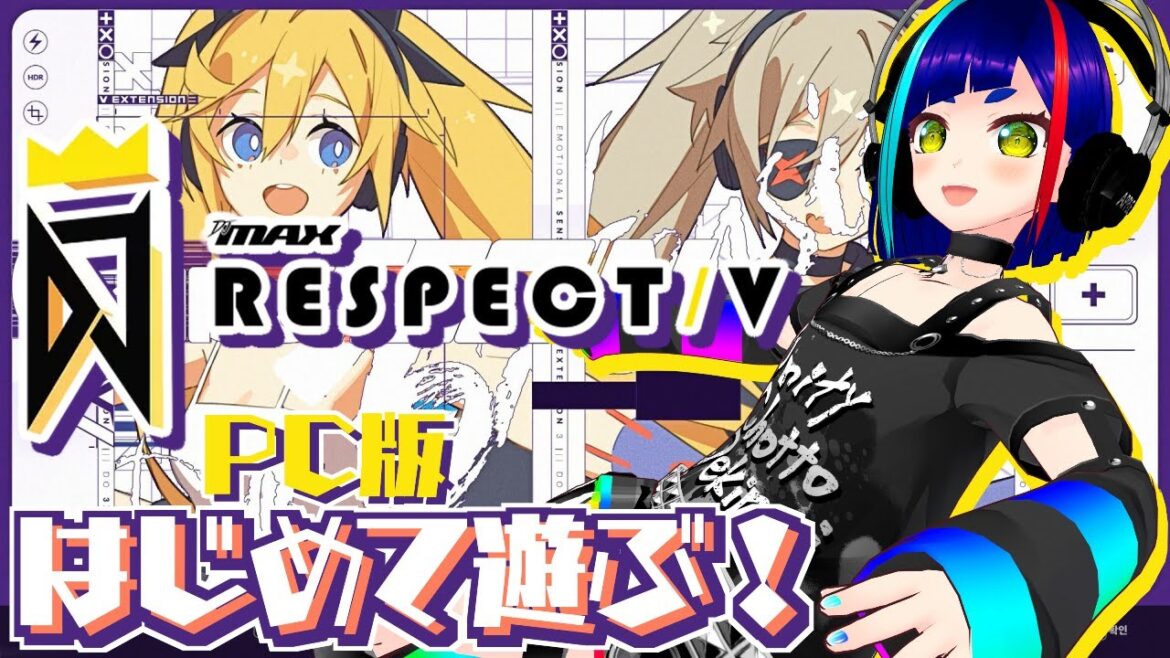 【DJMAX】知らない曲いっぱい増えてんじゃん!/DJMAX RESPECT V【Vtuber/音ゲー/ゲーム実況】