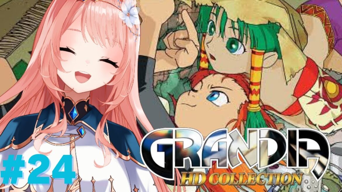 #24【#グランディア 】ガイアとは、フィーナの力とは、ジャスティンにできることは…/ジルパイベント後の軍事要塞Jから【Vtuber/こんぶのお出汁】