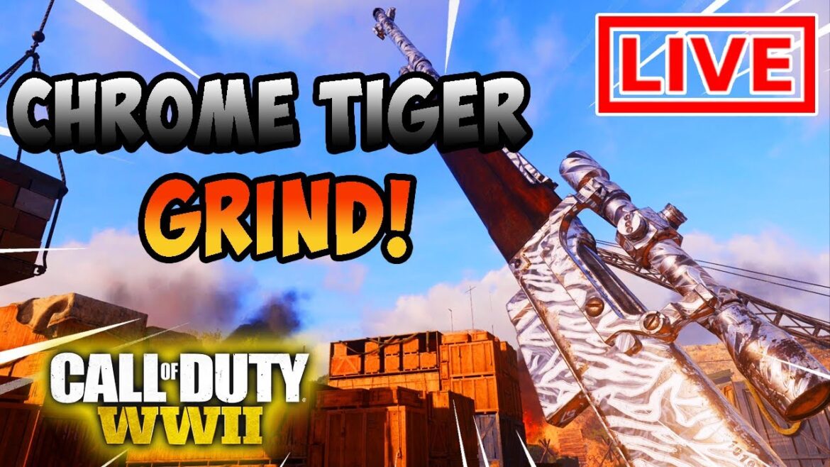 🔴 LIVE – Call of Duty WW2 The Hunt for Chrome Tiger… (in 2023)