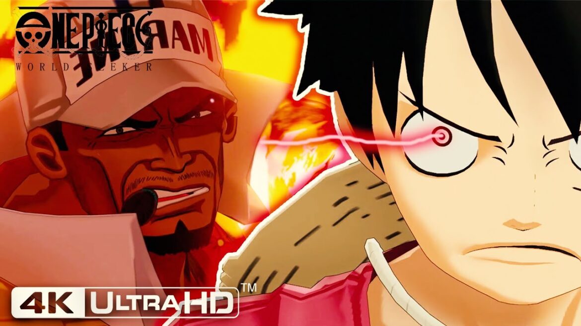 The Magma Admiral! Gear 4th Luffy vs Akainu Boss Battle – One Piece World Seeker