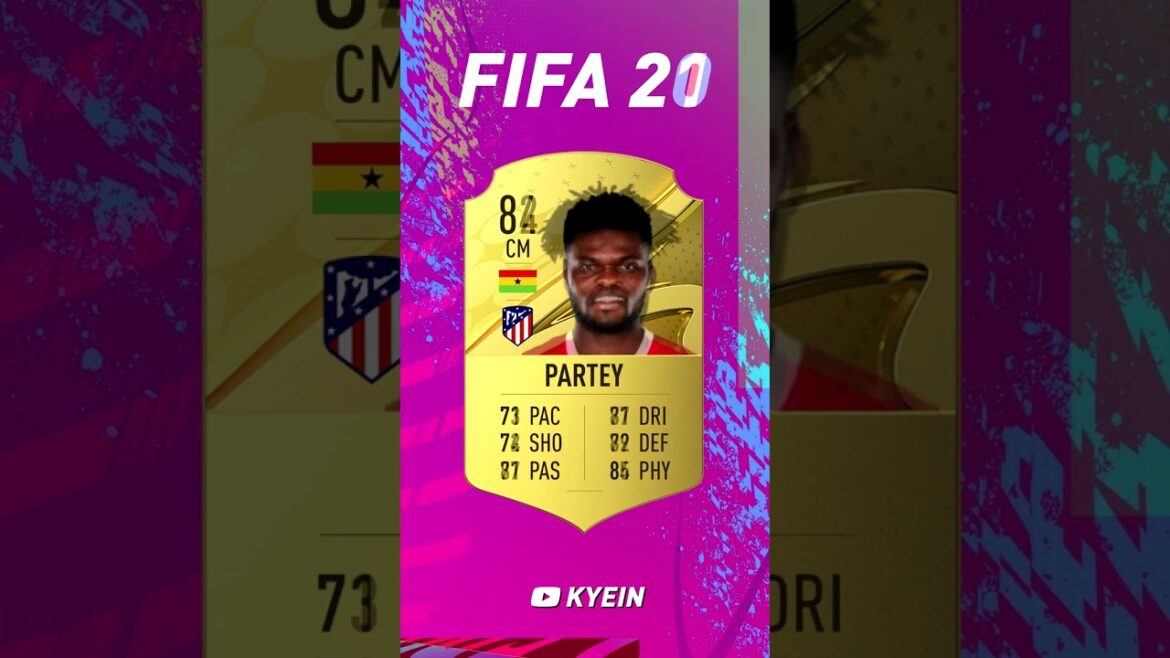 Thomas Partey – FIFA Evolution (FIFA 16 – FIFA 23)