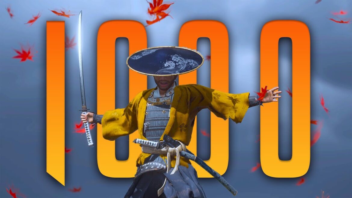 What 1000 Hours in Ghost of Tsushima looks like..