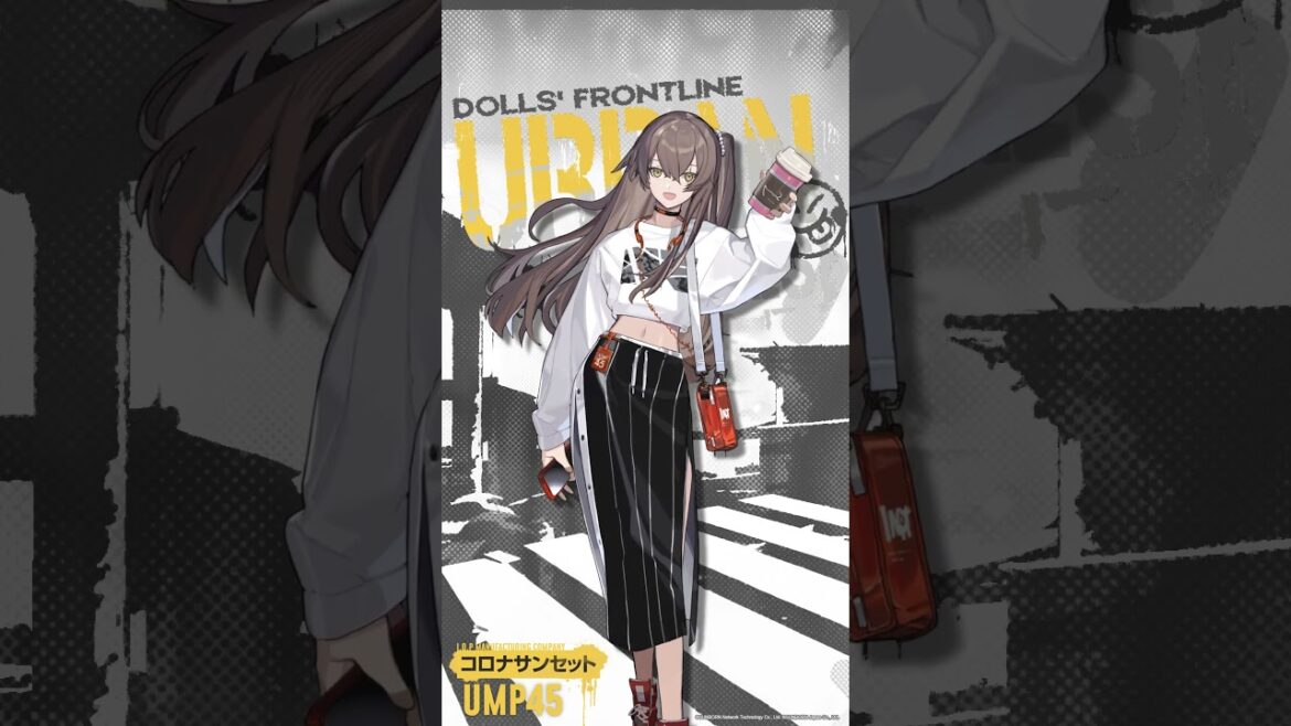 ドールズフロントライン UMP45専用スキン『コロナサンセット』Live2Dプレビュー公開!