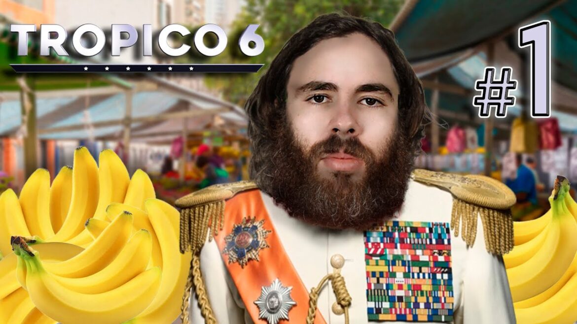 Nossa República das Bananas! Desafio: Agroestado | Tropico 6 #01
