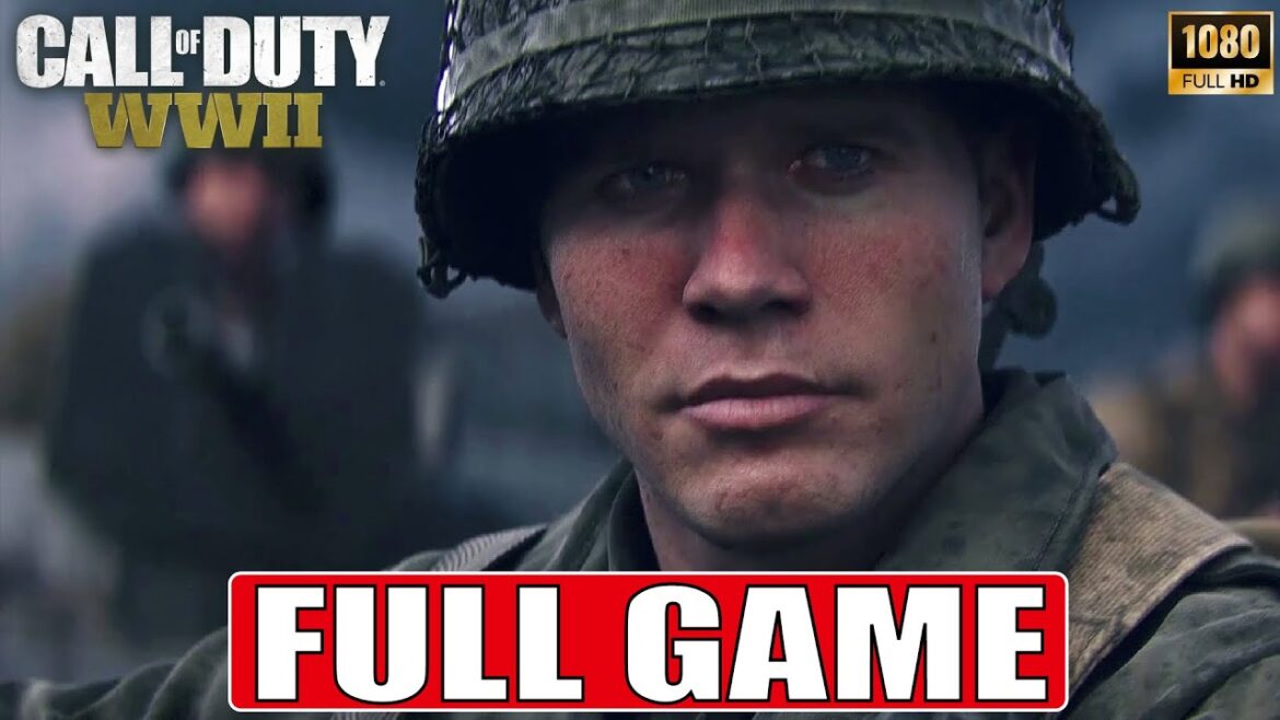 CALL OF DUTY WWII PC Gameplay Walkthrough ITA Full Game – No Commentary