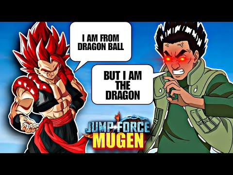 CAN EVIL GOJETA Defeat MIGHT GUY ? | with SHINCHAN and CHOP | JUMP FORCE MUGEN
