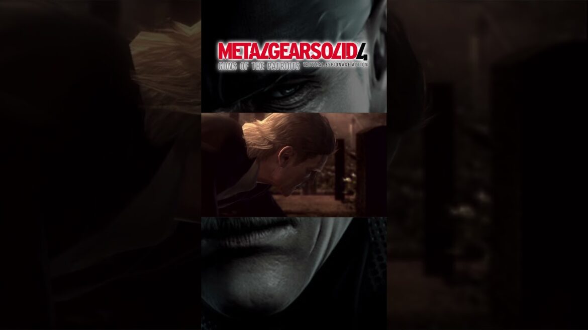 【MGS4】BIGBOSS【メタルギアソリッド4ガンズオブザパトリオット】#shorts