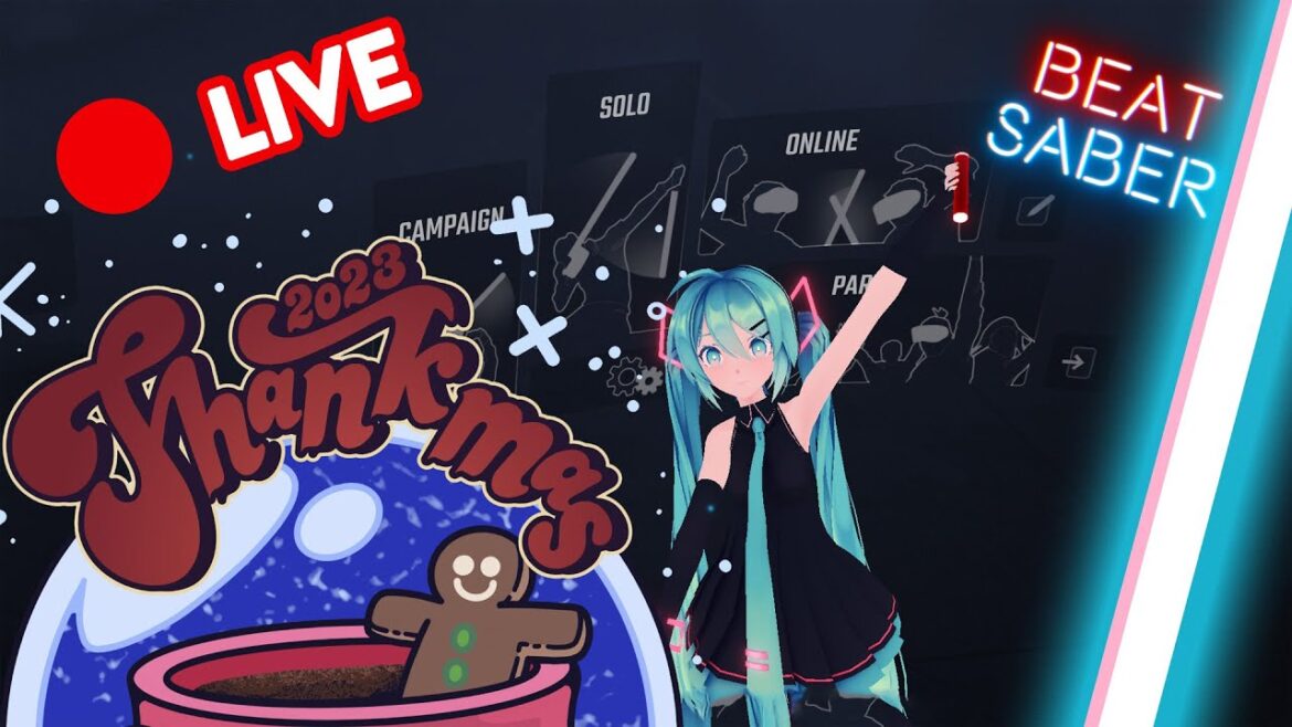 Beat(Saber)ing World Hunger with Christmas Songs for Thankmas 2023