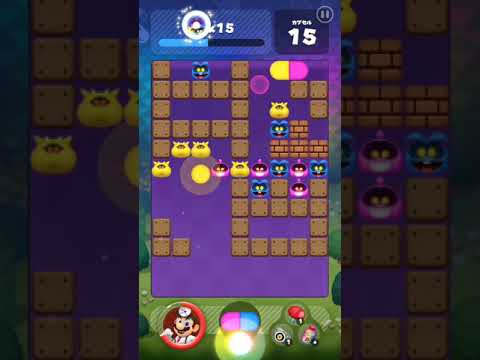 【ドクターマリオワールド】スペシャルステージワールド1攻略・アイテム無しクリア(ステージモード)