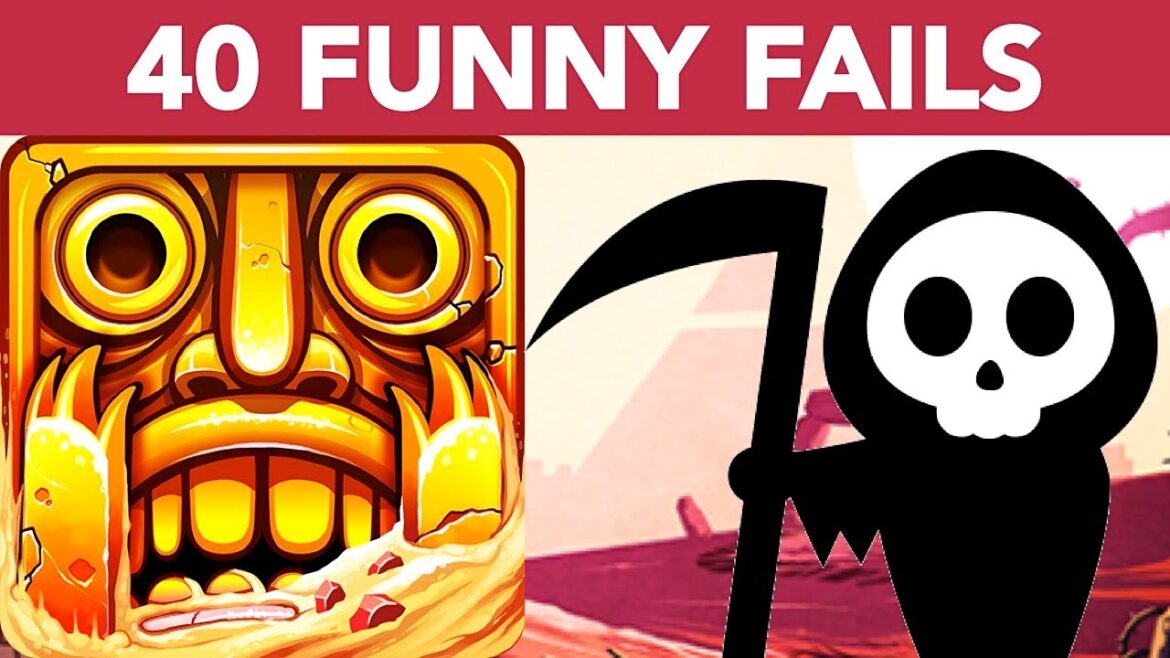 Temple Run 2 BLAZING SANDS Fails | 40 Funny Fails in Blazing Sands