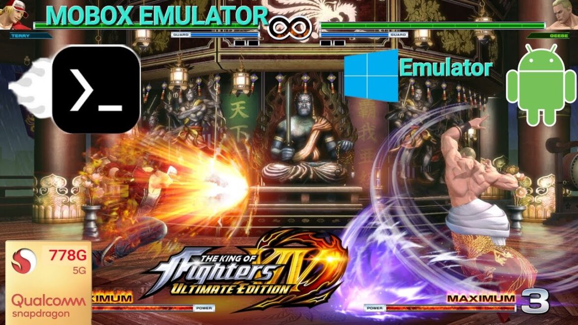 The King of Fighters XIV on Android Mobox Windows Emulator| Snapdragon 778G|#mobox #windowsemulator