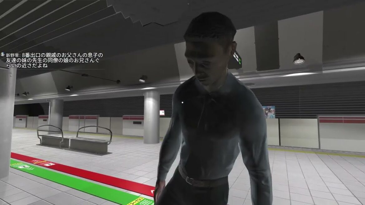 無限に続く地下鉄駅に迷い込んでみた ~2番線 l Nibansenを初見実況(?)プレイ~