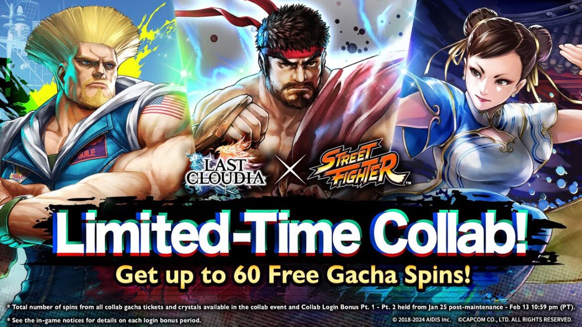 Last Cloudia x Street Fighter Collab Official Trailer