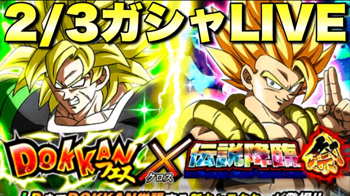 『ドッカンバトル 2995』2/3ミラティブ配信 9周年ドッカンフェス&伝説降臨祭 【Dragon Ball Z Dokkan Battle】