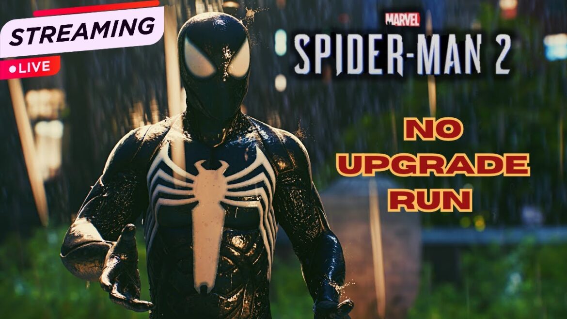 Celebrating 100 Days of Marvel’s Spider-Man 2 Practice & Chill Stream | No Suit upgrades