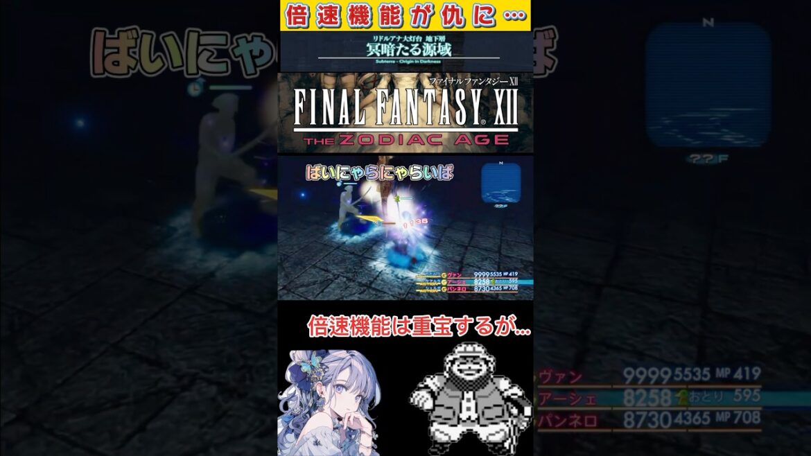 倍速機能いい感じ🎵からアイテム消えてやな感じ🎵FF12TZA ファイナルファンタジー12
