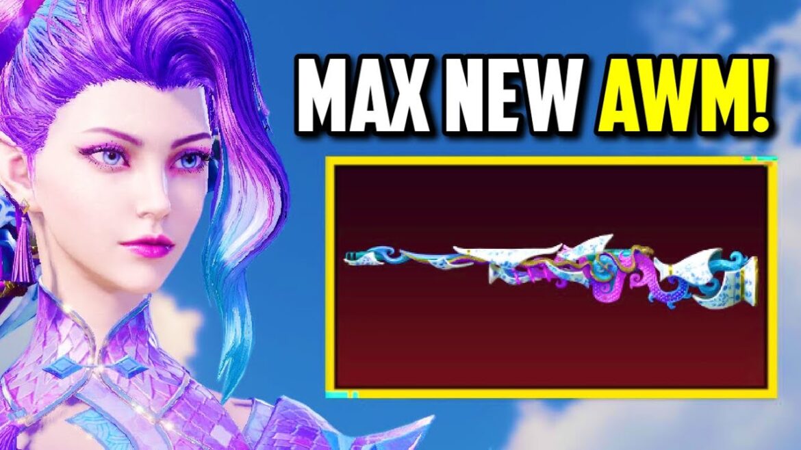 6 FINGER SNIPING WITH NEW AWM SKIN!! | PUBG Mobile