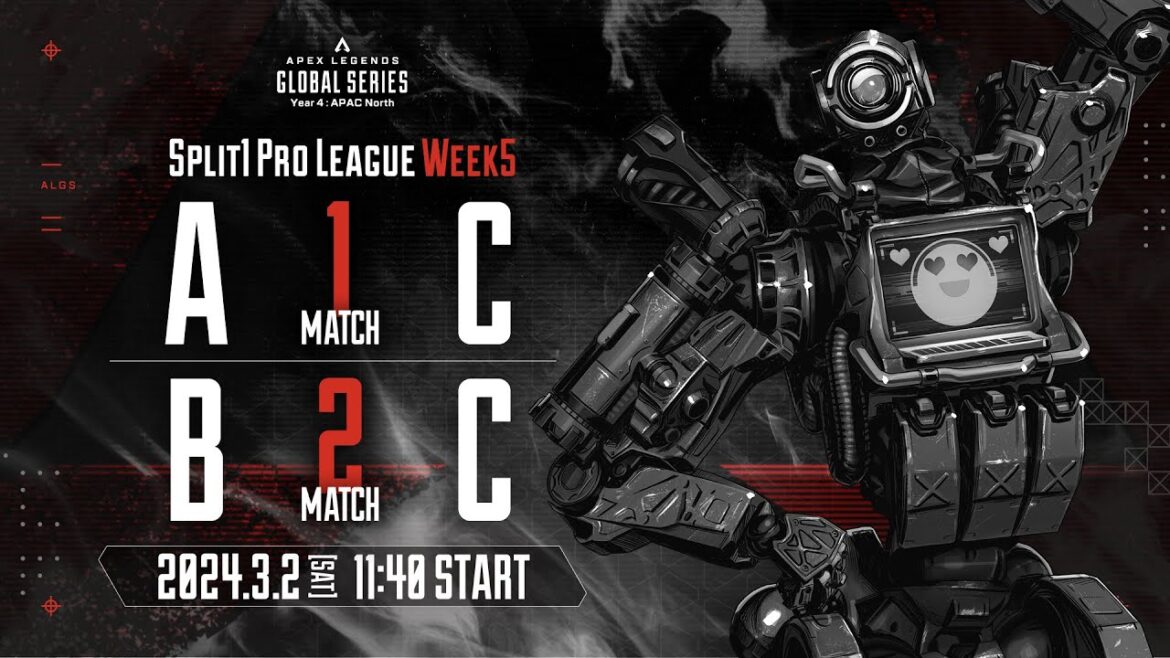 Apex Legends Global Series Year 4:Split1 【APAC North Pro League Week5】