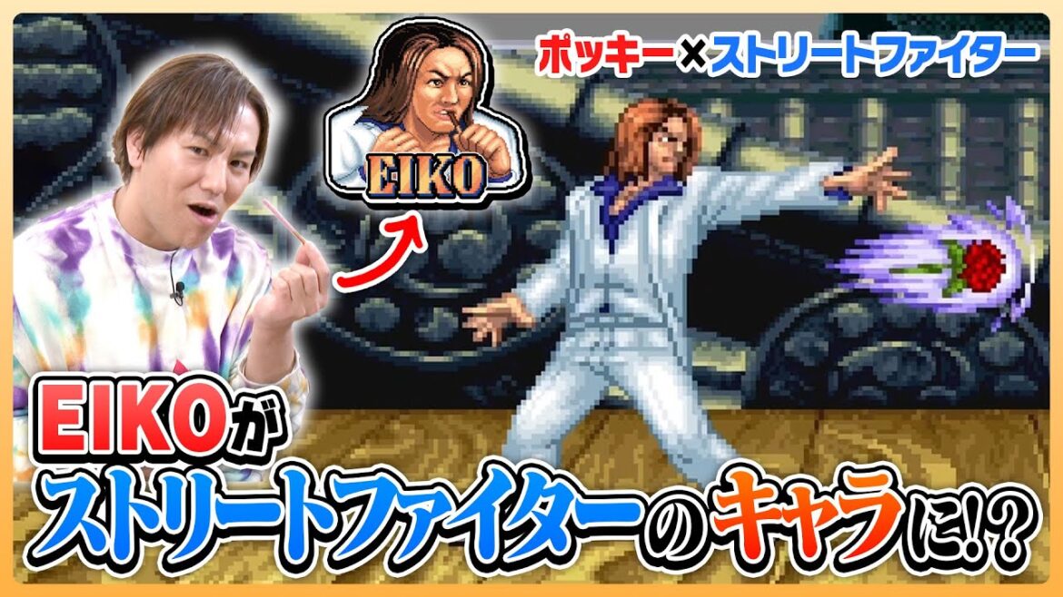 【ポッキー✖️ストリートファイター】ついにストリートファイターのキャラになったぜ!