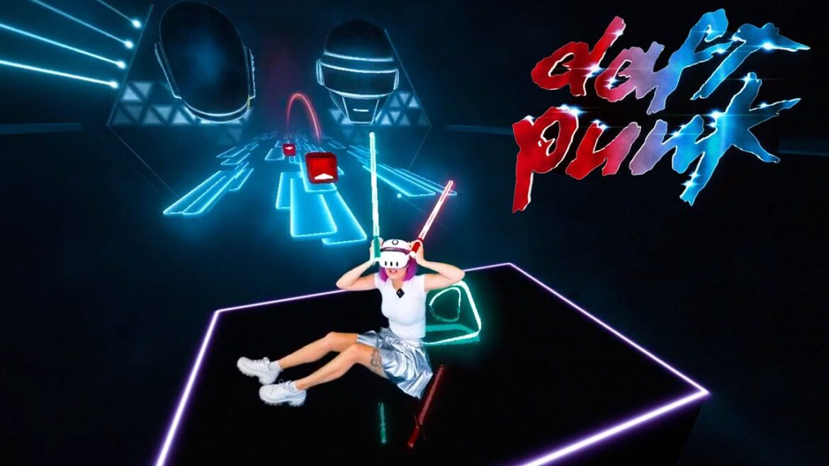 Not Leaving VR Until I Beat The DAFT PUNK DLC