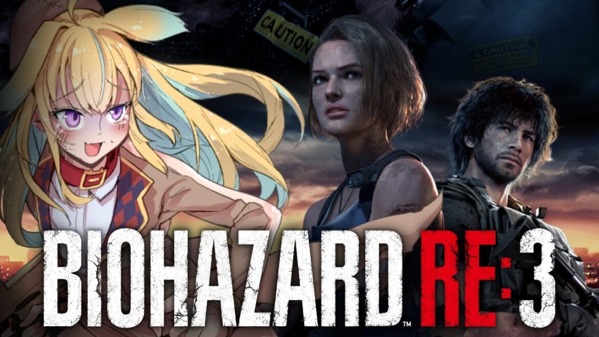 【BIOHAZARD RE:3】完全初見でクリア耐久!!!!【従井ノラ/深層組】